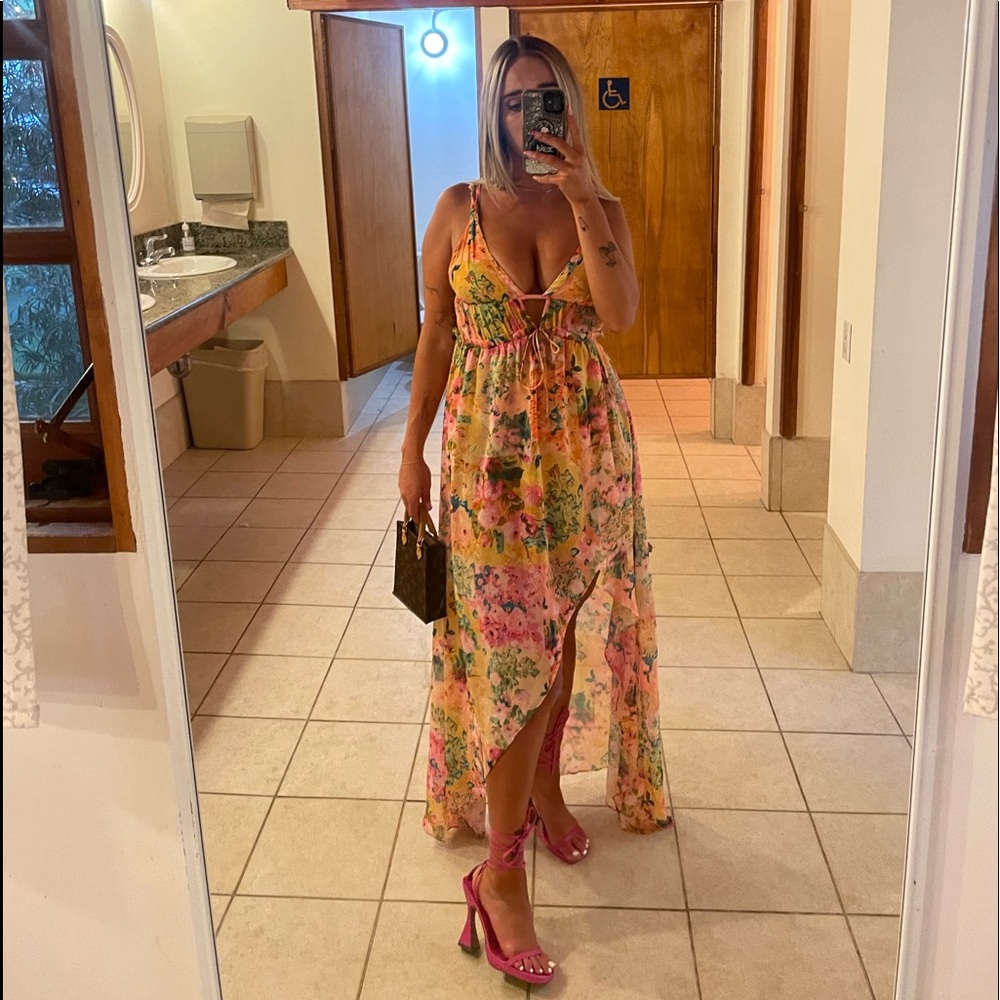 For Love and Lemons Madison Maxi Dress
